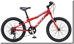 Hardtail - Youth, 20 M AGGRESSOR GLOSS RED