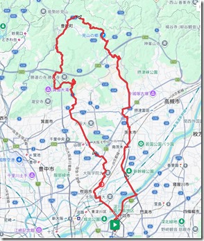 勝尾寺経由見山の郷